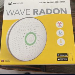 Brand New  Airthings Wave Radon Detector 