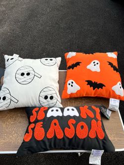 Halloween pillows sold individually