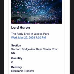 Lord Huron Tickets - San Diego 5/22 Rady Shell 