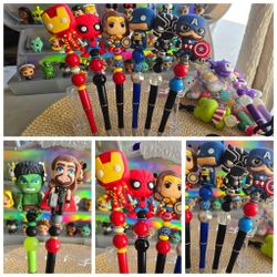 Heroes Beaded Pens