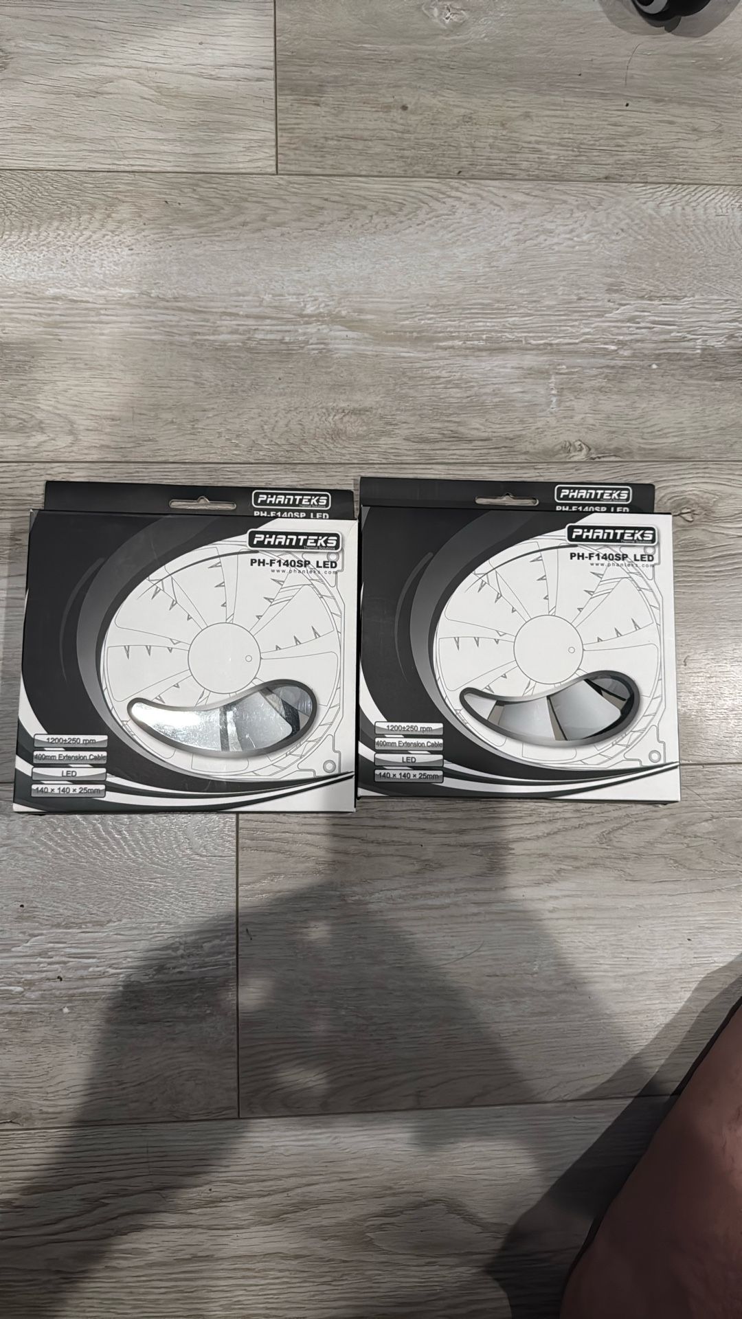 Phanteks 140MM White LED Case Fans 
