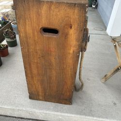 Wooden Gas Pump Toy-Handmade