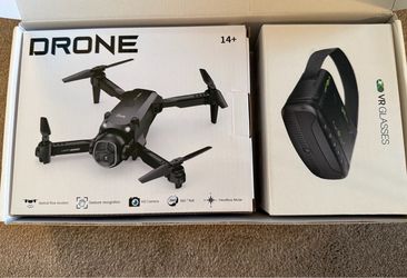Drone with HD Camera and VR Glasses Bundle
