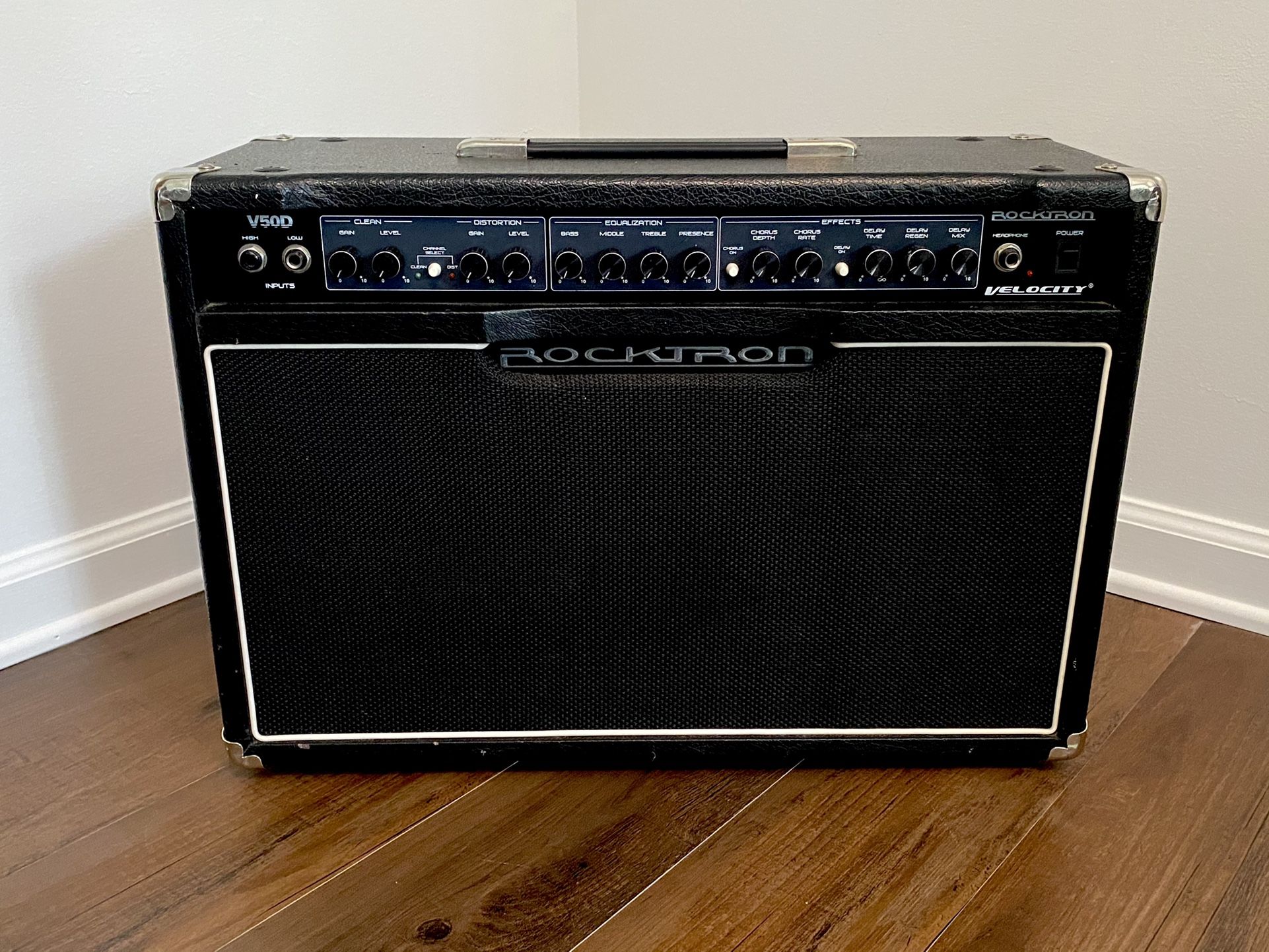 Rocktron Velocity V50D Guitar Amp Effects Amplifier Used