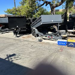 Dump Trailer 8x12x2 14000lb $11995 Cash Card