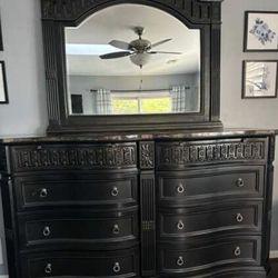 Britannia Rose 9 Piece Bedroom Set -OBO