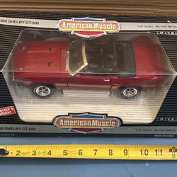 ERTL American Muscle 1969 Shelby GT-500 Mustang 1:18 Diecast