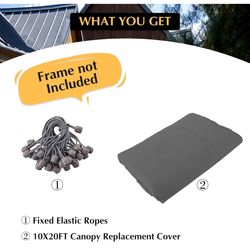 10x20 Canopy replacement cover