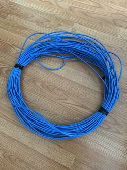 250’ blue cat 6 cable NEW