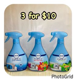 (3) Febreze Fabric Refreshers 14.8 oz each. 3 for $10‼️
