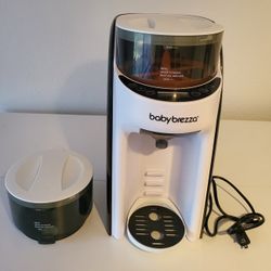 Baby Brezza New and Improved Formula Pro Advanced Formula Dispenser Machine - Automatically Mix a Warm Formula Bottle Instantly - Easily Make Bottle w