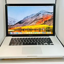 Apple MacBook Pro 15” 2011 i7 8GB 256GB SSD High Sierra 10.13