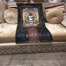 Vintage Hand Painted Thangka