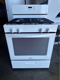 Whirlpool White 30” GAS Stove