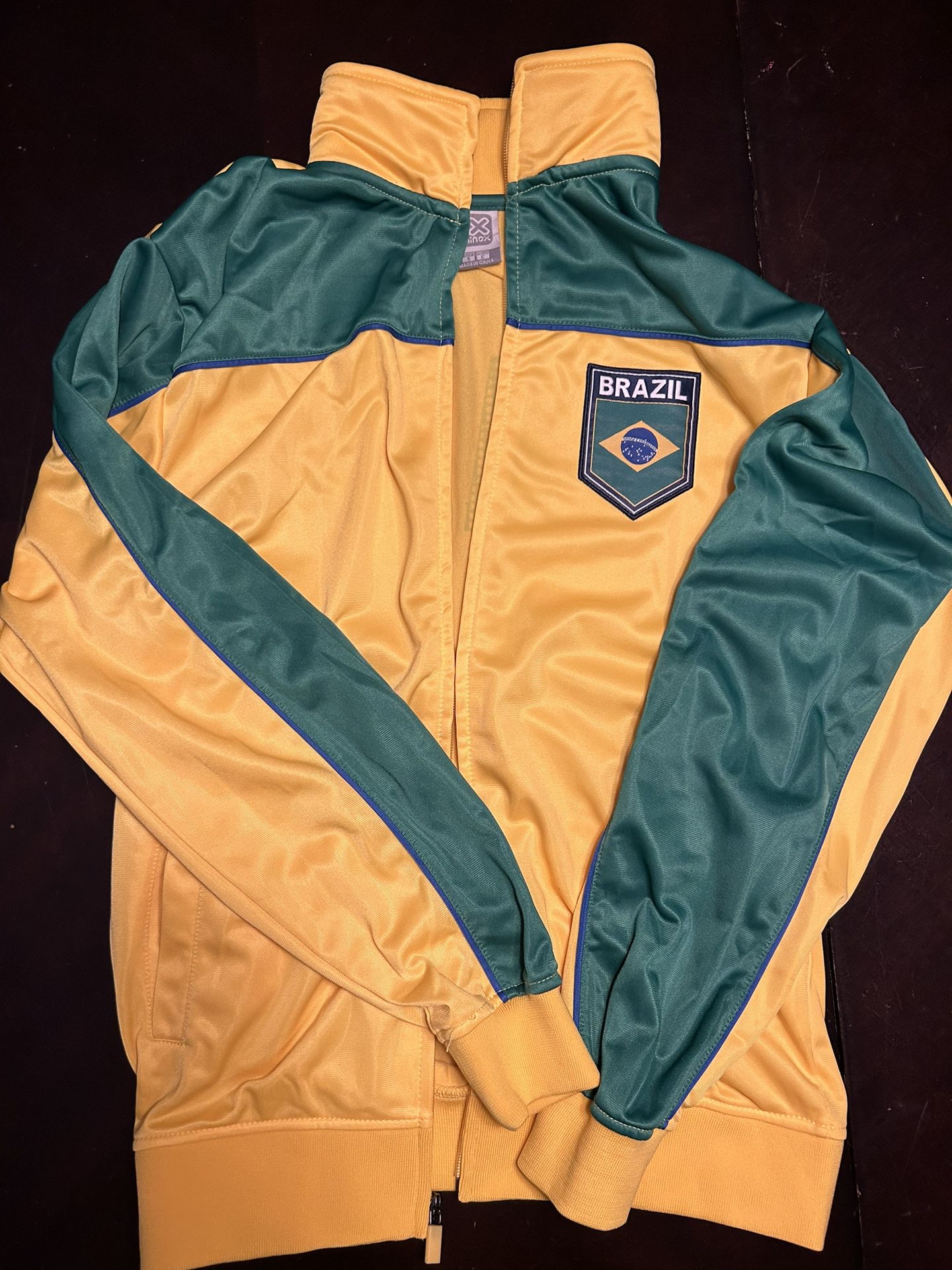 Brazil men’s zip up jacket