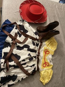 Girl Jesse Toy Story Costume 12-18 Months Wit 7c Boots