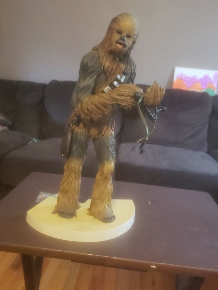 amazing chewbacca figurine