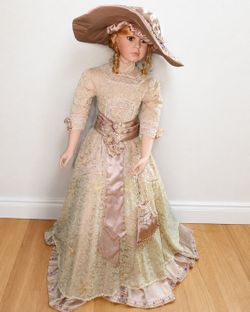 RARE Christina Berry Approx. 46" Limited Edition #31/500 Porcelain Doll with Original Display Case –$795 OBO