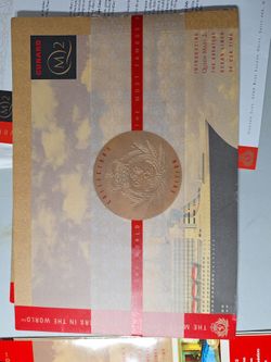 Queen Mary 2 MAIDEN VOYAGE Invitation PACKET