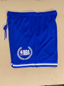 NBA Blue XXL athletic shorts inseam 8”