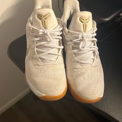 Nike Kobe A.D Big Stage Used White And Gold 