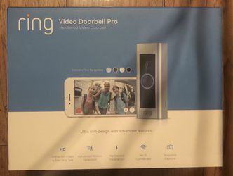 Ring Video Doorbell Pro. Hardwired Video Doorbell.