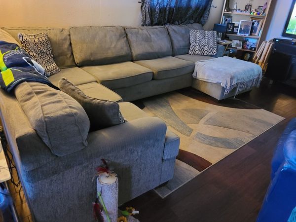  Ashley loric smoke 3 piece sectional for Sale in Tacoma 