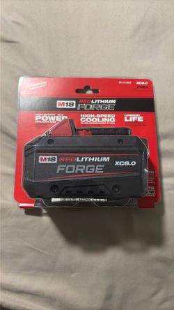 Milwaukee M18 Red Lithium Forge XC8.0
