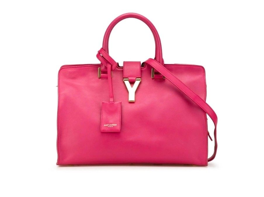 Saint Laurent
One Small calfskin cabas chyc satchel