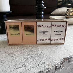 Burberry her/ Burberry goddess mini set