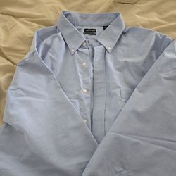 Van Heusen blue dress shirt