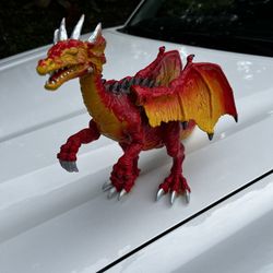 Jasman Adult Red and Yellow Dragon with 18” wingspan and foldable wings