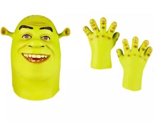 Shrek Full Mask with Hands