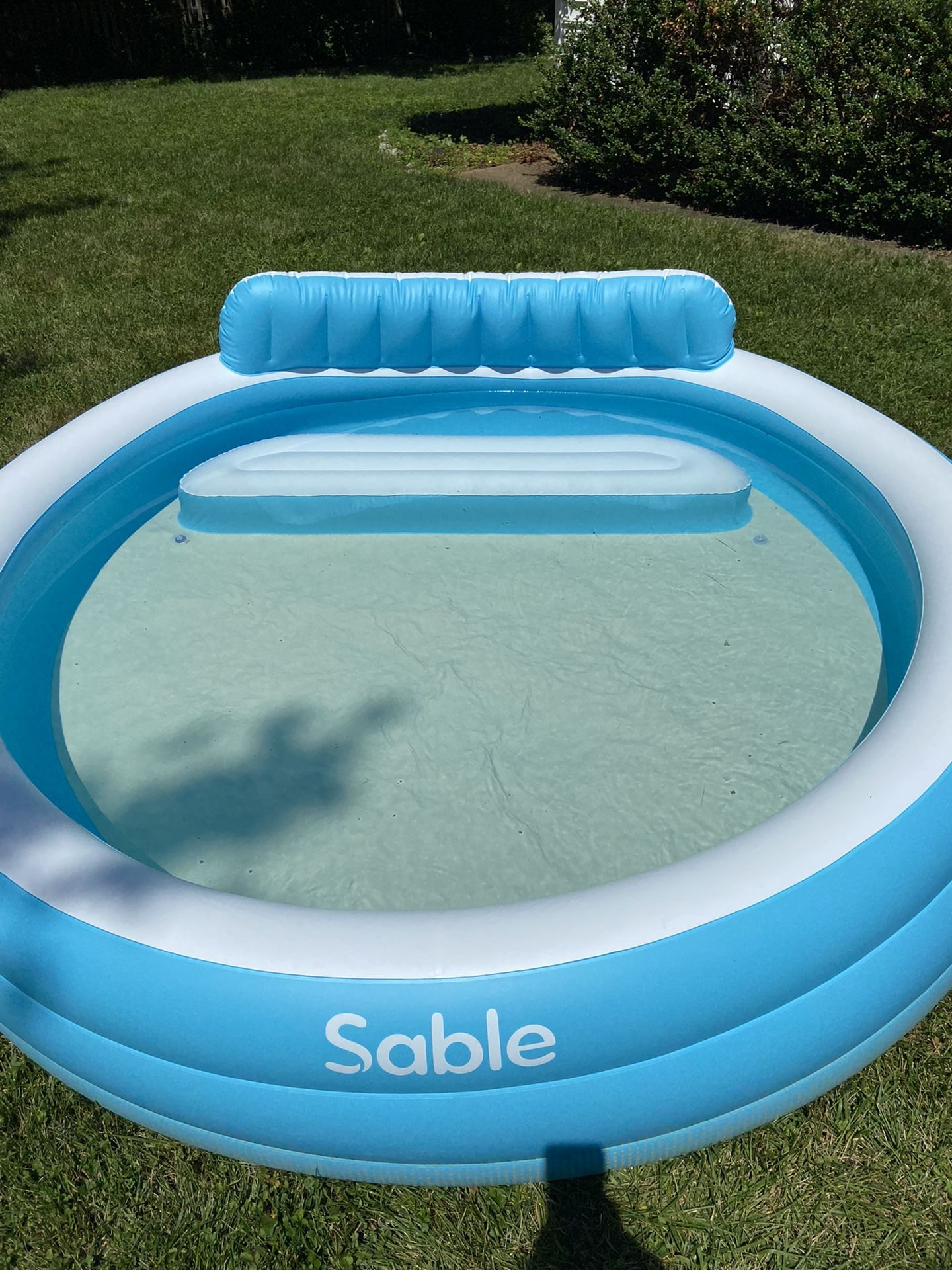 Adult Size Inflatable Pool with Air Pump