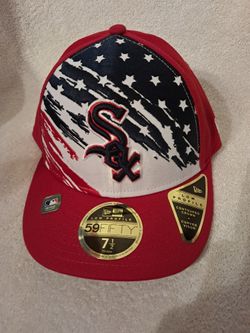 Chicago White Sox New Era MLB 4th of July fitted hat 7 1/2