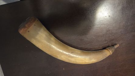 Original Antique Powder Horn