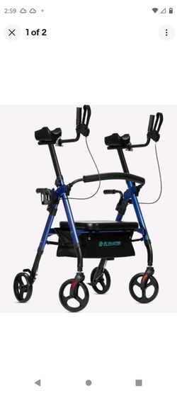 ELENKER ROLLATER WALKER UPRIGHT