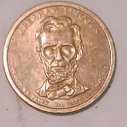 2010 Abraham Lincoln Presidential Dollar 