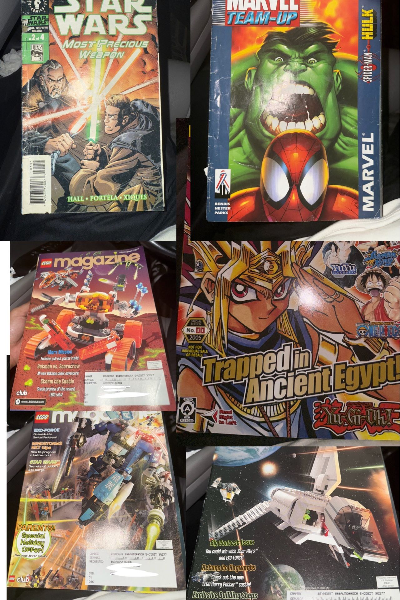 Comics/ Lego/ Marvel/ Starwars