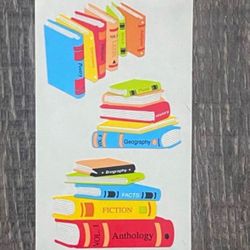 New Mrs. Grossman’s School Text Book Scrapbook Craft Stickers