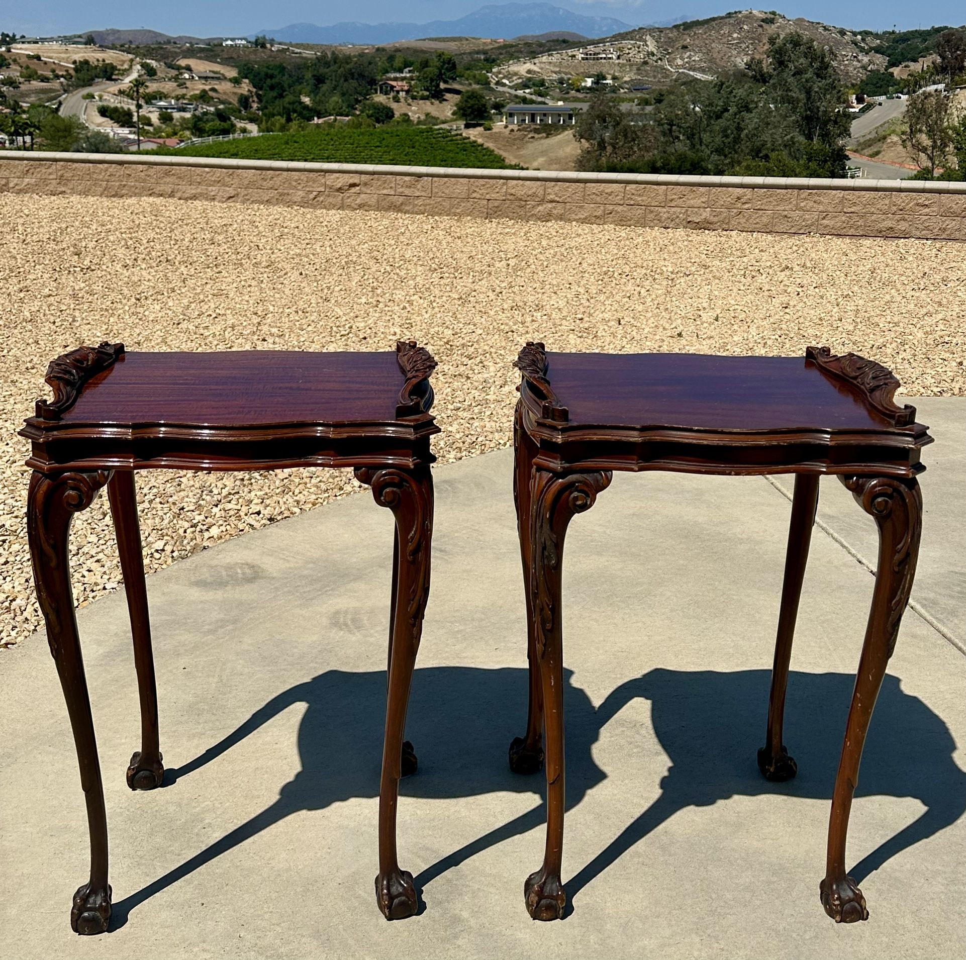 Vintage End Tables Nightstands