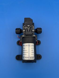DC 12V Diaphragm pump 60W 5 L/Min 0.8 MPA self priming good pump rohs motor