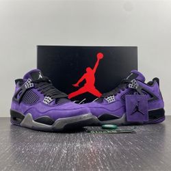 Purple Air Jordan Retro 4s
