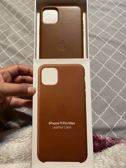 iPhone 11 Pro Max Leather Case