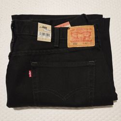 Levis New MENS Jeans 👖 Black  SIZE 40 X 30 