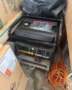 Master 4000 Watt Portable Generator