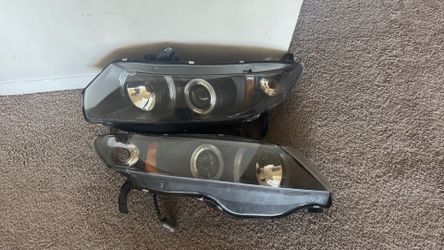 Faros Delanteros Ojos de Ángel Sonar para Honda Civic Coupé (2006-2008)