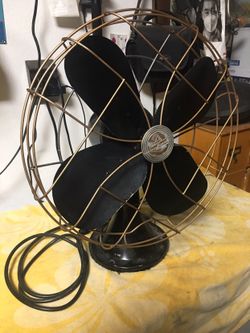 Emerson Electric Oscillating Vintage Fan
