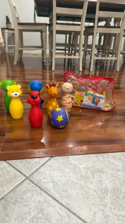 Baby bowling toys