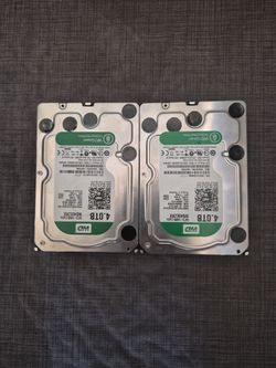 WD Western Digital hard drives 4TB-$40, 2TB-$20
